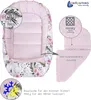 Babynest, Reisebett, Babynestchen, 100x60x15, Baumwolle Produktbild-Vorschau 7