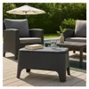 Toomax Petra Table + boîte, plastique, graphite TOOMAX Voir les images du produit 20