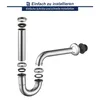 Universal Siphon für Waschbecken Waschtisch Produktbild-Vorschau 2