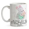 Mr. & Mrs. Panda Kaffeebecher Erzieherin Herz - Weiß - Produktbild-Vorschau 3