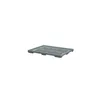 Palettenbox mit Deckel 680l 1200x1000x790 mm Grau - 4 Füsse Produktbild-Vorschau 8