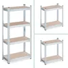 Relaxdays Schwerlastregal, HBT: 120 x 60 x 30 cm, 700 kg, Produktbild-Vorschau 5