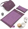 MyBeo Akupressurmatte mit Kissen + Massageball gegen Nacken Produktbild-Vorschau 1