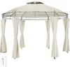 tectake® Gartenpavillon Siana Ø 3,5 m Produktbild-Vorschau 1