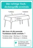Tischfolie Transparent Tischdecke Klarsicht Glasklar für Produktbild-Vorschau 3