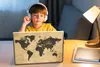 MuchoWow® Laptop Aufkleber Sticker Cover Weltkarte - Produktbild-Vorschau 3