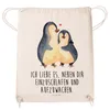 Mr. & Mrs. Panda Jutebeutel Pinguine Einschlafen - Produktbild-Vorschau 3