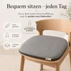 SILUK gemütliches Sitzkissen aus Filz 40cm x 40 cm - Produktbild-Vorschau 4