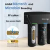 A water filter system with a diagram illustrating its filtration layers and benefits. Anteprima dell’immagine prodotto