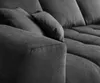 DELIFE Ecksofa Josea 300x220 cm Mikrofaser Schwarz Produktbild-Vorschau 4