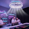 68W Leise Deckenventilator, RGB Farbwechsel LED Produktbild-Vorschau 6