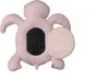 The back of a pink plush turtle toy with a black electronic panel. Podgląd zdjęcia produktu