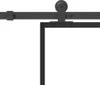 vidaXL Schiebetür mit Beschlag 90x205 cm ESG-Glas & Produktbild-Vorschau 5