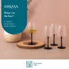 Mikasa Palermo set van 4 kristallen witte wijnglazen, 400 Productafbeelding-voorbeeld 10