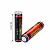 TrustFire 18650 Li-Ion Akku | 3400mAh | 3,7V | integrierter Produktbild-Vorschau 2