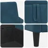 vidaXL Sofa mit Stauraum Blau 152 x 78 x 87 cm Polyester Produktbild-Vorschau 7
