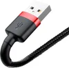 Baseus CALKLF-R91 lightning kabel 3 m červený, černý Náhled obrázku produktu 4