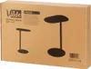 Schwarzer Beistelltisch aus Metall - 35 x 25 x 53 cm Produktbild-Vorschau 7