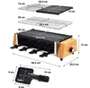 Syntrox Germany Raclette-Grill 8 Personen 1200W mit Produktbild-Vorschau 7