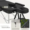 tectake 2 Zonen Massageliege mit Aluminiumgestell - Produktbild-Vorschau 7