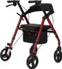 maxErgo Rollator Rot Gehhilfe für Outdoor Indoor zugelassen Produktbild-Vorschau 6