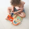 Lilliputiens Holz Bauernhof Aktivitätstafel Baby Montessori Produktbild-Vorschau 5