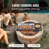 SucceBuy, griglia rettangolare in acciaio per barbecue Anteprima dell’immagine prodotto 2