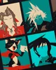 style3 Final Pop-Art Herren T-Shirt anime cloud chocobo Produktbild-Vorschau 2
