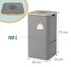 Contenitore per la raccolta di bottiglie vuote Relaxdays, Anteprima dell’immagine prodotto 4