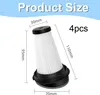 A product size chart showing a vacuum cleaner filter with dimensions labeled. Produktbild-Vorschau