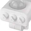 LED reflektor GLARO s pohybovým čidlem, 20 W, bílý, IP54, 2000 lm, neutrální bílá Náhľad obrázku produktu