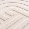 Homebyhome Boho Teppich Skandinavischer Kurzflor mit 3D Produktbild-Vorschau 6