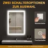 PESENXAN LED-Badspiegel 50x70 cm, 3 Lichtfarben, Produktbild-Vorschau 3