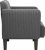 vidaXL Sessel mit Armlehnen Dunkelgrau 54 cm Cordstoff Produktbild-Vorschau 4