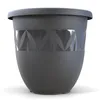 Plastard Übertopf 5er Set Ø 18 cm Anthrazit - Blumentopf Produktbild-Vorschau 7