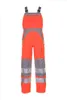 Planam  Plaline Warnschutz Latzhose orange/zink Gr. 56, Produktbild-Vorschau 6
