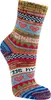3 Paar bunte Norweger Socken mit schönem Hygge Muster mit Produktbild-Vorschau 2