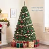 COSTWAY 180 cm kunstkerstboom met 928 PVC-takken, kerstboom Productafbeelding-voorbeeld 8