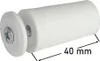 8 x INOVATEC Rollladen Anschlagstopper 40 mm weiß Produktbild-Vorschau 4