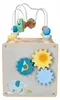 Lelin Vzdelávacia hračka 10350 Drevená hračka Activity Cube Náhľad obrázku produktu 3