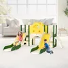 CDGlobal Kinderrutsche Outdoor & Indoor, Babyrutsche 7 in 1 Produktbild-Vorschau 12