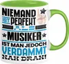 Musiker Geschenk Tasse Lustige Geschenkidee für Musiker Produktbild-Vorschau 1