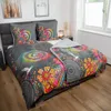 Hip Renforcé Bettwäsche - Inaya - bunte Mandalas mit Vogel Produktbild-Vorschau 2