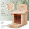 wildtier liebe Eichhörnchen Futterhaus wetterfest I aus Produktbild-Vorschau 2