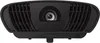 A front view of a black projector. Produktbild-Vorschau