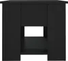 vidaXL Table basse noire 79x49x41 cm Bois composite Voir les images du produit 6