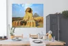 MuchoWow® Poster Die Sphinx von Gizeh vor den Pyramiden in Produktbild-Vorschau 3