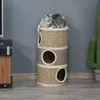 PawHut škrabadlo, výška 70 cm pre mačky, mačací strom, Náhľad obrázku produktu 2