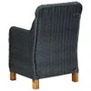 vidaXL 3-tlg. Garten-Lounge-Set mit Auflagen Poly Rattan Produktbild-Vorschau 8
