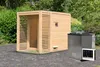 Karibu Saunahaus Außensauna Gartensauna Angkor 1 Produktbild-Vorschau 2